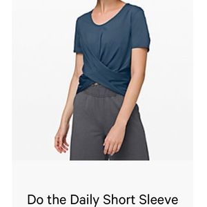 Short sleeve lulu top